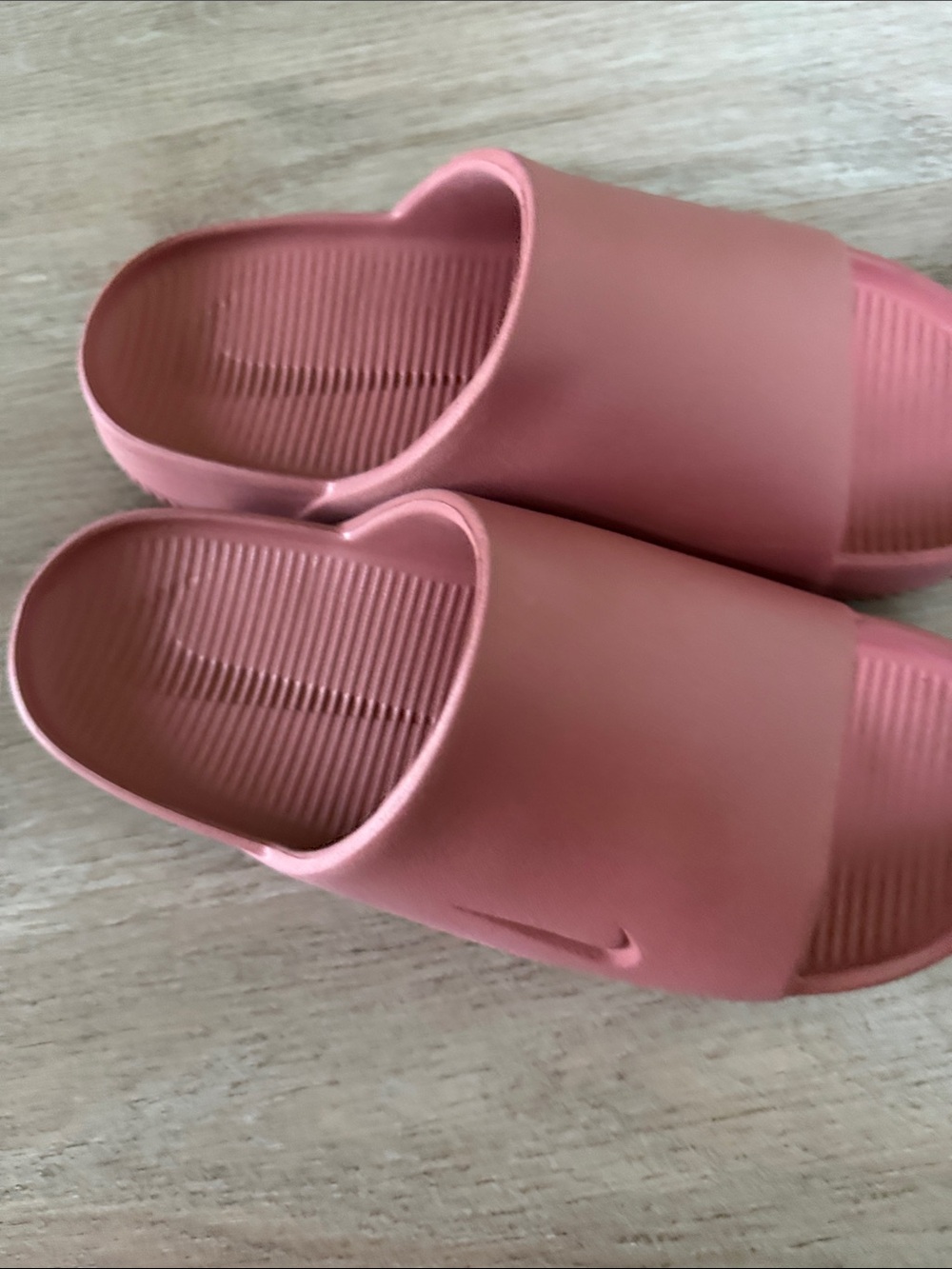Nike Kids Coral Pink Slide Sandals